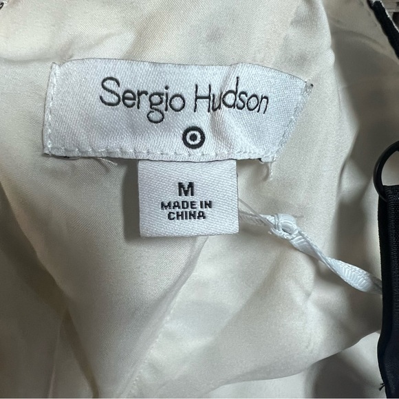 New Sergio Hudson x Target Dress Animal Print Sheath Dress Size Medium Stretch - Picture 15 of 16